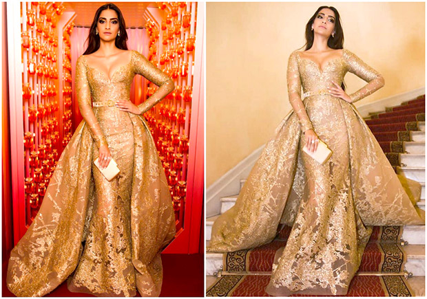 WOW! Sonam Kapoor brings back the golden glamour at Cannes 2017