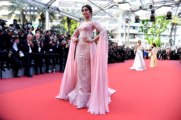 WOW! Sonam Kapoor looks radiant in shimmery gown on the red carpet of Cannes 2017 