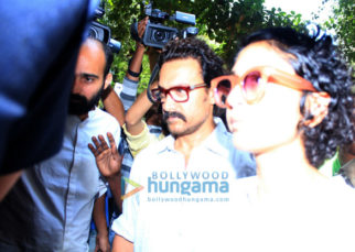 Aamir Khan, Kiran Rao, Kajol and others attend Reema Lagoo’s funeral