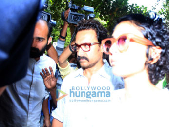 Aamir Khan, Kiran Rao, Kajol and others attend Reema Lagoo's funeral
