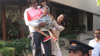 Check out: Aaradhya Bachchan joins her grandpa Amitabh Bachchan to greet fans
