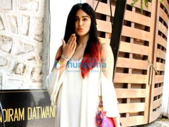 Adah Sharma snapped at The Korner House