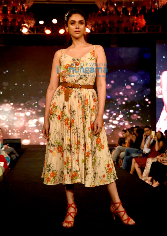 Aditi Rao Hydari and Kunal Kapoor walk the ramp at the Shoppers Stop designer of the Year event Aditi Rao Hydari and Kunal Kapoor walk the ramp at the Shoppers Stop designer of the Year event