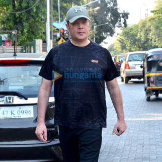 Aditya Pancholi snapped in Bandra