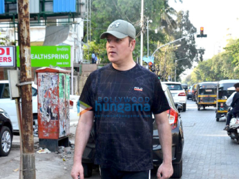 Aditya Pancholi snapped in Bandra
