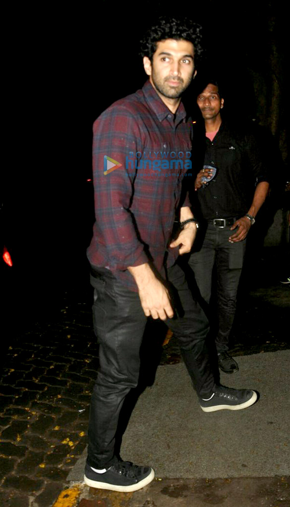 Aditya Roy Kapoor snapped at The Korner House