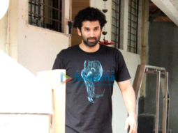 Aditya Roy Kapur snapped post meeting at Matrix office