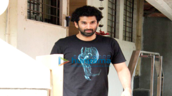 Aditya Roy Kapur snapped post meeting at Matrix office