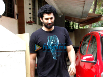 Aditya Roy Kapur snapped post meeting at Matrix office