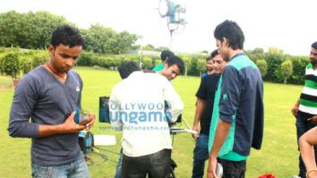 On The Sets Of The Movie Adityam