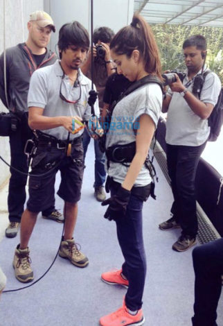 On The Sets Of The Movie Adityam