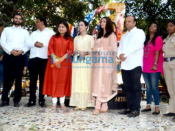 Aishwarya Rai Bachchan inaugurates artist and social activist Rouble Nagi’s sculpture titled The Paradise Garden