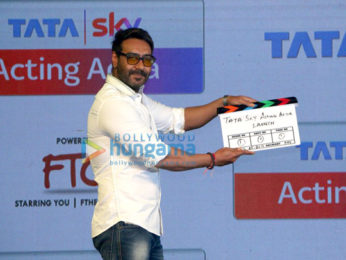 Ajay Devgn and Suniel Shetty launch 'Tata Sky Acting Adda'