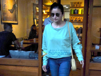 Alia Bhatt snapped post meeting at Sequel
