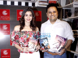 Alia Bhatt unveils author Amish’s new book at Granth in Juhu