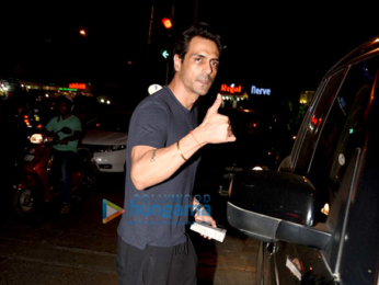 Arjun Rampal and Purab Kohli snapped post 'Baahubali 2 – The Conclusion' screening