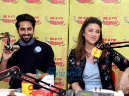 Ayushmann Khurrana and Parineeti Chopra promote ‘Meri Pyaari Bindu’ at 98.3 FM Radio Mirchi
