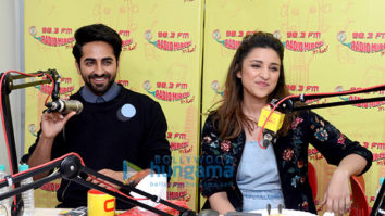 Ayushmann Khurrana and Parineeti Chopra promote ‘Meri Pyaari Bindu’ at 98.3 FM Radio Mirchi