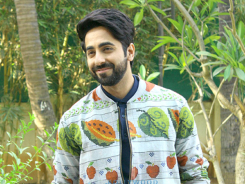Ayushmann Khurrana and Parineeti Chopra during 'Meri Pyaari Bindu' promotions at YRF Studios