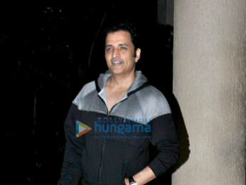 Wrap-up bash of the film Bhoomi with Sanjay Dutt and cast