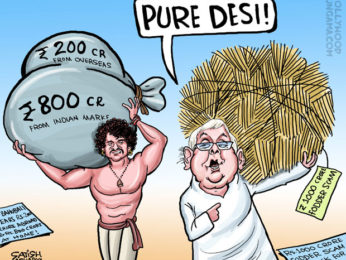 Bollywood Toons: Bahubali earns Rs. 1,000 crore! Bollywood Toons: Bahubali earns Rs. 1,000 crore!