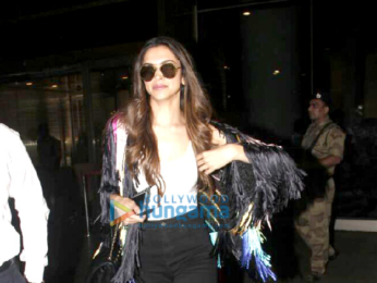 Deepika Padukone makes stylish arrival in Mumbai after Cannes 2017