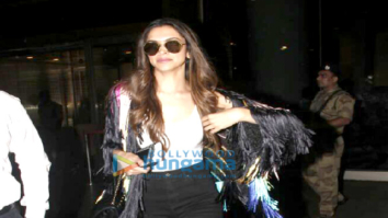 Deepika Padukone makes stylish arrival in Mumbai after Cannes 2017