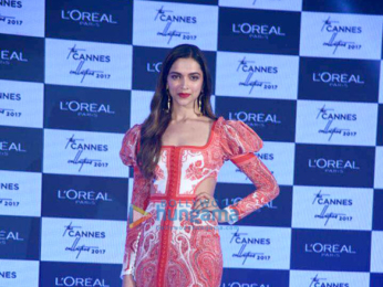 Deepika Padukone unveils L'Oréal Paris Cannes collection 2017