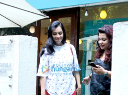 Dia Mirza snapped in Bandra