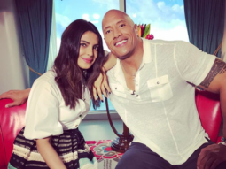Watch: Dwayne Johnson keeps showering love on Priyanka Chopra with sweet kisses in Miami during Baywatch promotions