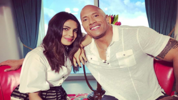 Watch: Dwayne Johnson keeps showering love on Priyanka Chopra with sweet kisses in Miami during Baywatch promotions