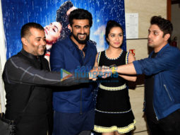 Shraddha Kapoor and Arjun Kapoor attend the press meet of their film ‘Half Girlfriend’ in Delhi