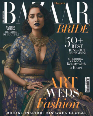 Shraddha Kapoor On The Cover Of Harper's Bazaar, May 2017