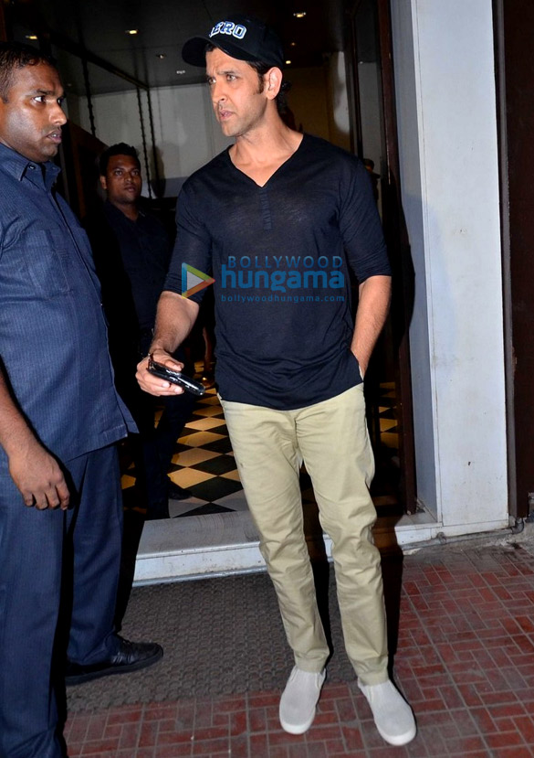 Hrithik Roshan, Sussanne Khan, and others snapped at Bastian in Bandra
