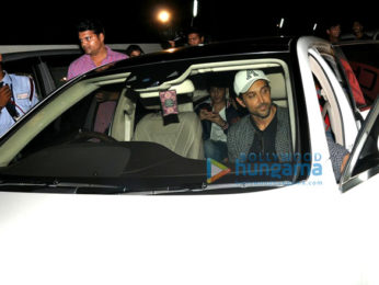 Hrithik Roshan, Sussanne Roshan and kids snapped post a movie screening at PVR