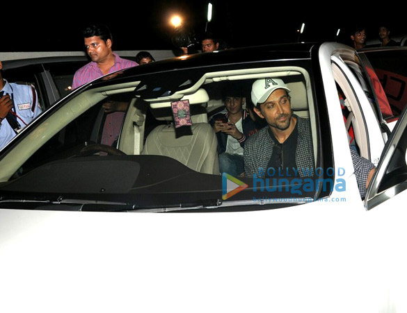 hrithik roshan sussanne roshan and kids snapped post a movie screening at pvr 6