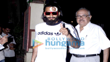 Injured Ranveer Singh snapped post getting treatment at Lilavati Hospital in Mumbai
