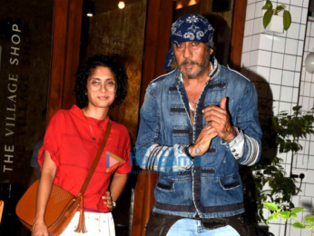 Jackie Shroff and Kiran Rao snapped post dinner at Village Shop