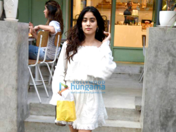 Jhanvi Kapoor snapped at The Kitchen Garden