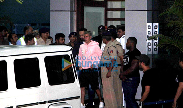 justin bieber arrives in india for the concert in mumbai 1