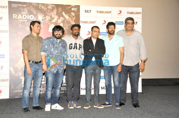 Kabir Khan and Pritam launch the Radio song from Tubelight Kabir Khan and Pritam launch the Radio song from Tubelight