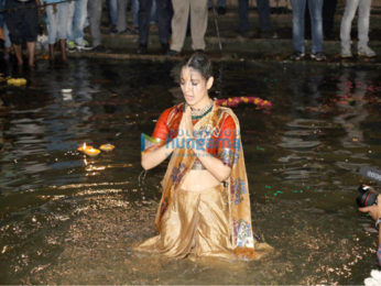 Kangna Ranaut launches a 20 feet tall emblem logo poster of the film 'Manikarnika - The Queen Of Jhansi'