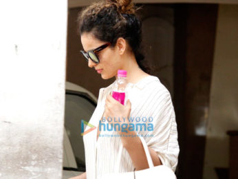 Kangna Ranaut snapped post visit to skin clinic in Bandra