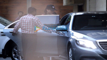 Kareena Kapoor Khan and son Taimur snapped at Amrita Arora’s house