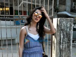 Kiara Advani snapped post her salon session in Juhu