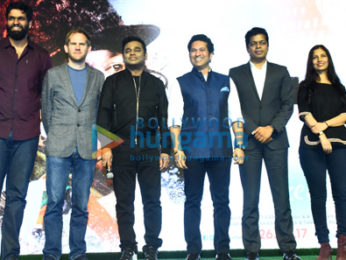 Launch of the 'Sachin... Sachin' anthem from the film 'Sachin – A Billion Dreams'