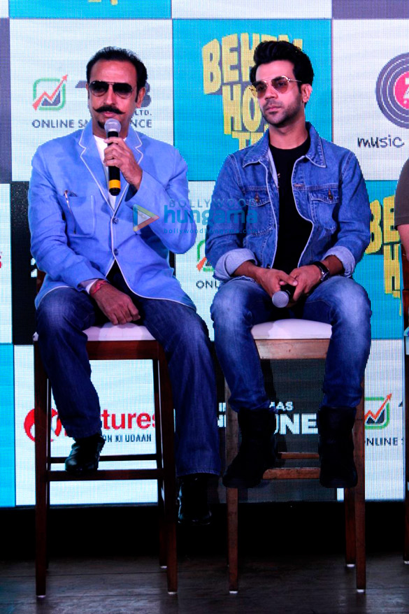 launch of the song tera hoke rahoon from the film behen hogi teri 4