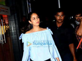 Mira Rajput snapped post her dinner at Bastian