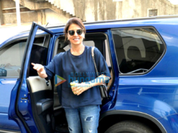 Neetu Kapoor snapped at PVR (Juhu)