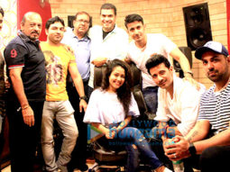 Neha Kakkar and Deep Mani record the song ‘Talli Talli’ for the film ‘Veerey Ki Wedding’